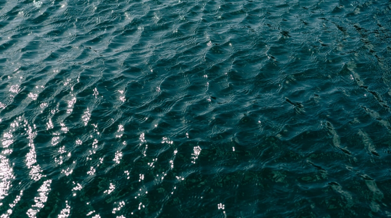 ocean and lake