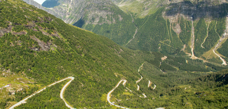 The Geography of Norway’s National Scenic Routes