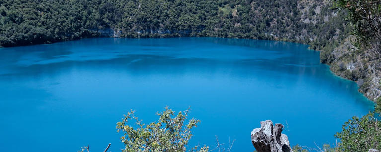 How the Blue Lake in Mount Gambier Formed