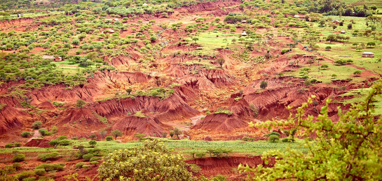 The Role of Rain and Erosion in Desert Landforms