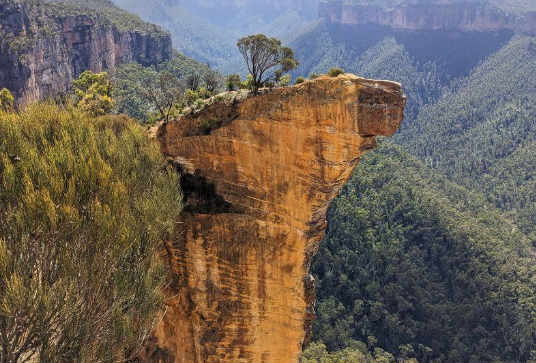 The Ancient Sandstone Formations of the Blue Mountains