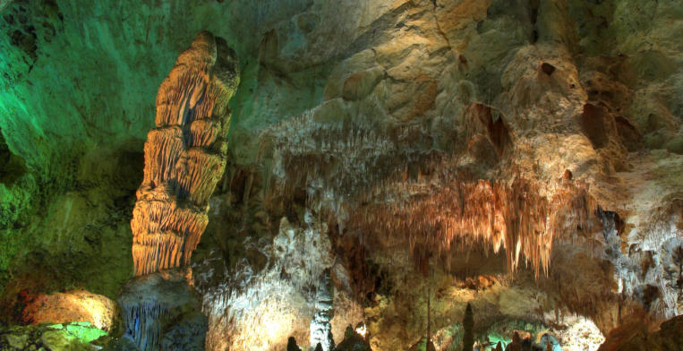 Carlsbad Caverns and Limestone Formation