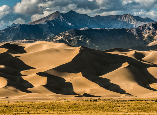 The Sand Dunes of Great Sand Dunes National Park