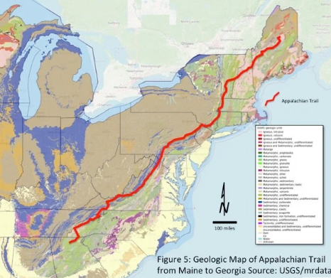 The Geology of the Appalachian Trail