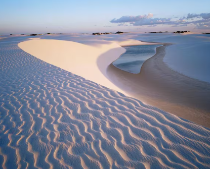 Lençóis Maranhenses desert-like landscape rainfall phenomenon