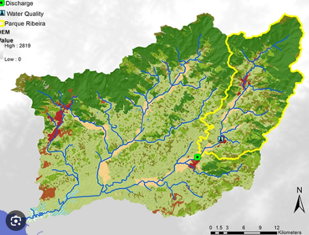 Pará River basin hydrography and navigation importance