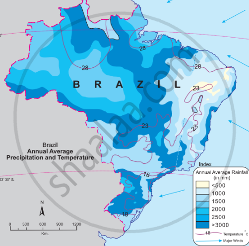 Brazil climate zones tropical subtropical transition patterns